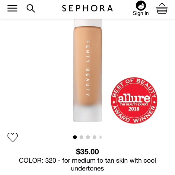Fenty Beauty Other - Pro Filt'r Soft Matte Longwear Foundation Fenty Beauty Other - Pro Filt'r Soft Matte Longwear Foundation